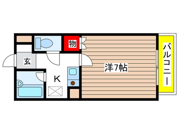 ＰＲＯＸＹＳＱＵＡＲＥ植田西の物件間取画像